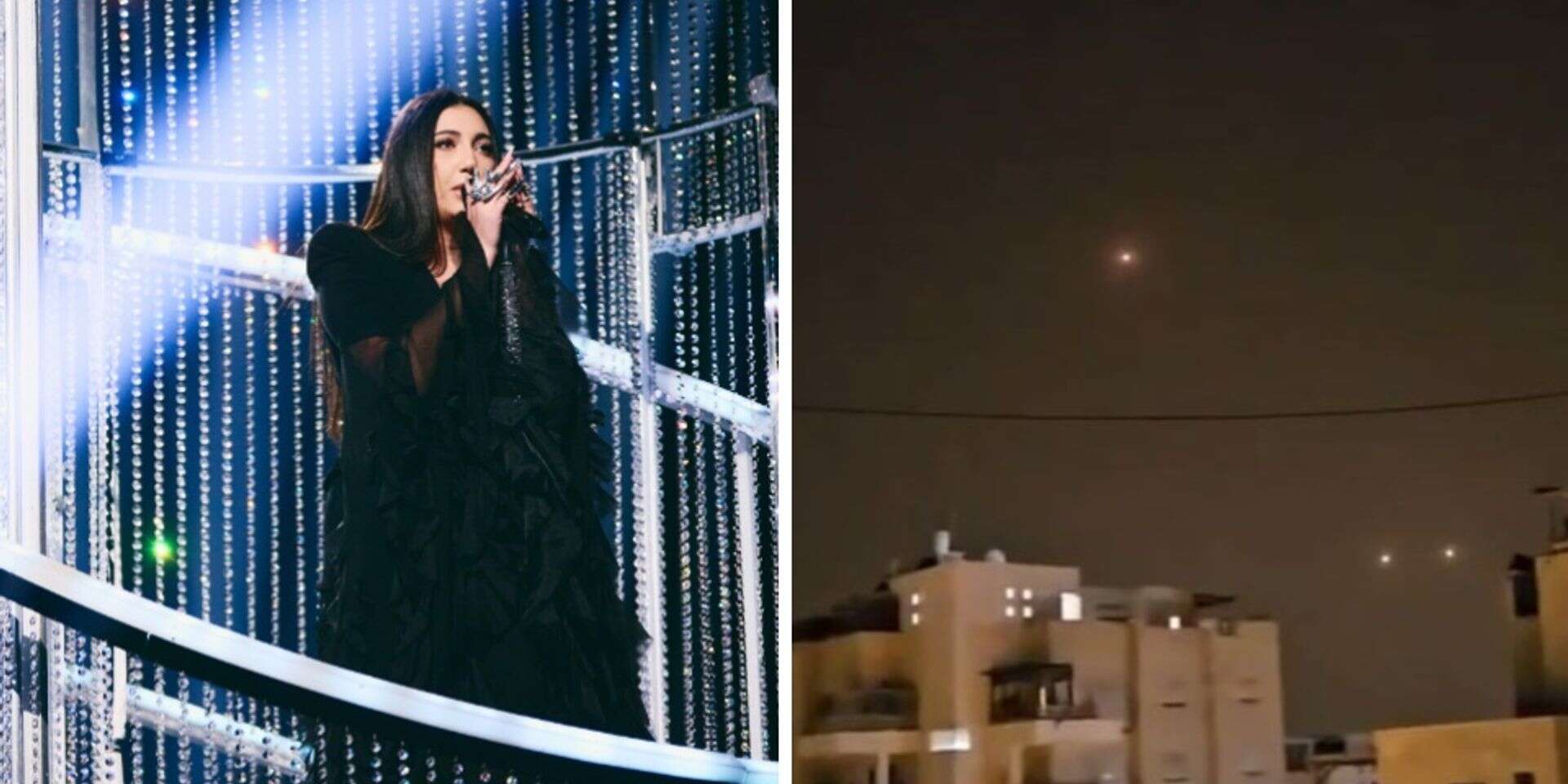 יובל רפאל לצד השיגור מתימן , Alma Bengtsson/EBU