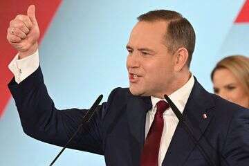 קרול נברוצקי, מועמד מפלגת "חוק וצדק" , AFP