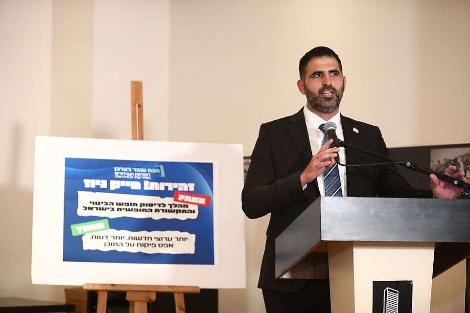 שר התקשורת שלמה קרעי מציג את רפורמת השידורים החדשה , גדעון מרקוביץ'