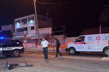 זירת התאונה בפתח תקווה , תיעוד מבצעי מדא