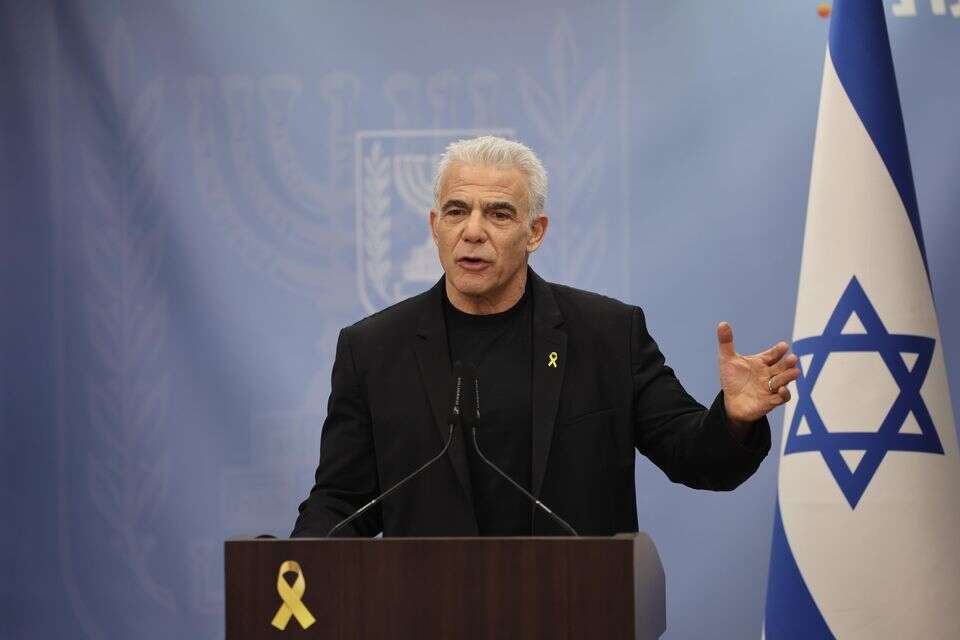 יו"ר האופוזיציה יאיר לפיד , אורן בן חקון