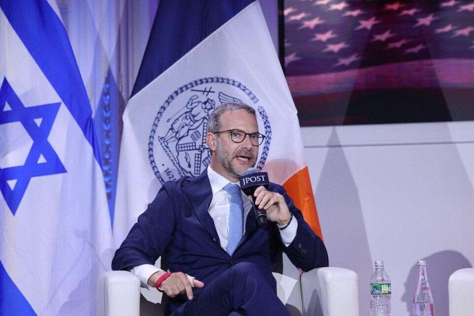 אדם בוהלר בוועידה השנתית של הג'רוסלם פוסט בניו יורק , מארק ישראל סלם/לע"מ