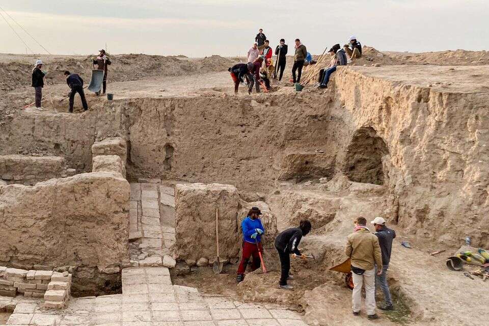 אתר החפירות בעיראק , מתוך המחקר