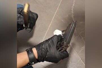 אדח ומחסנית שנמצאו בבית באילת , דוברות המשטרה