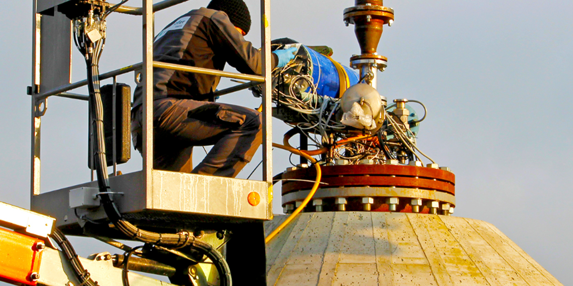 סימולציה של התקנת כדורי הבטון
, Fraunhofer IEE