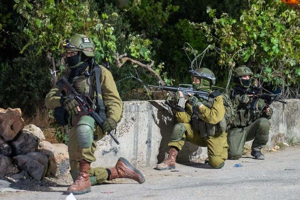 צה״ל ושב״כ פועלים בפונדוק , דובר צהל