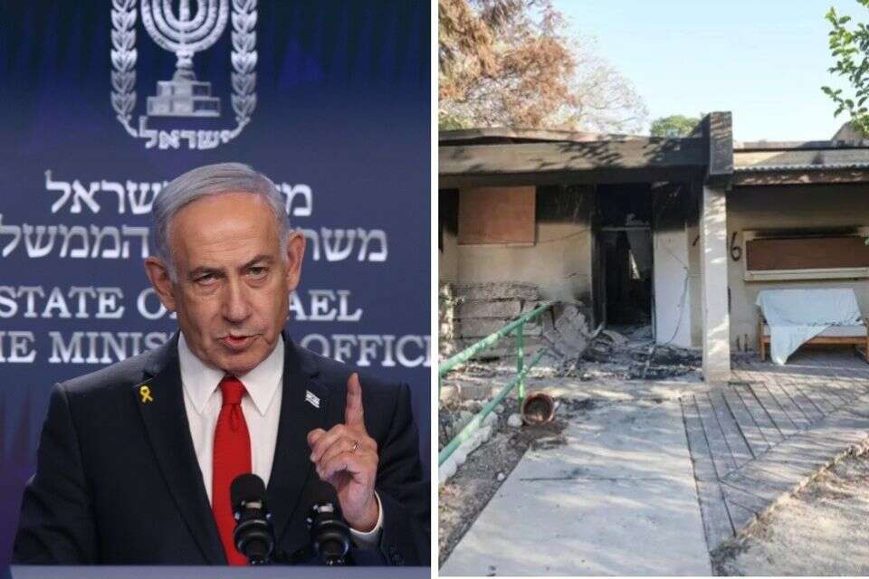 קיבוץ עין השלושה ונתניהו , .