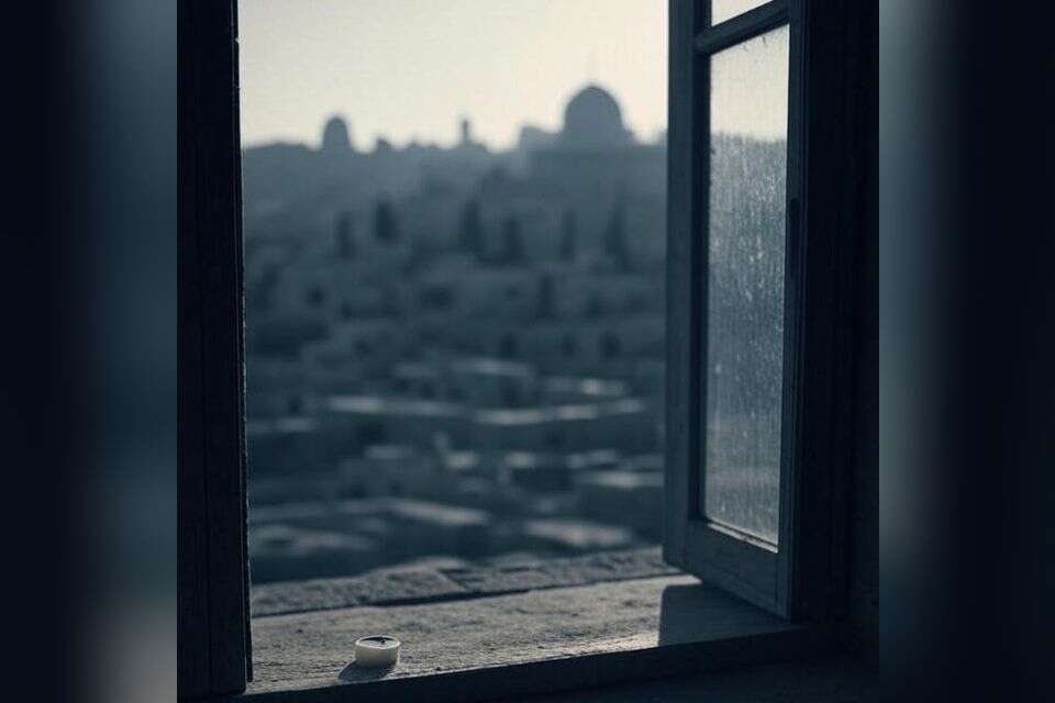 מִיָּד סִמַּנְתְּ בָּאֲוִיר אֶת הַנְּקֻדָּה שֶׁאֵינָהּ שׁוֹנָה מֵחַיֵּינוּ וְהֻחְמְצָה בְּכָל הַחִשּׁוּבִים. , נוצר ע"י גרוק