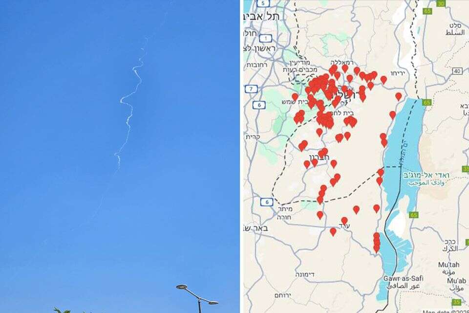 יציאת הטיל ומפת האזעקות , מוטי שוקרון