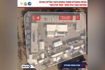 מתחם פיקוד ושליטה של מחבלים , דובר צה"ל