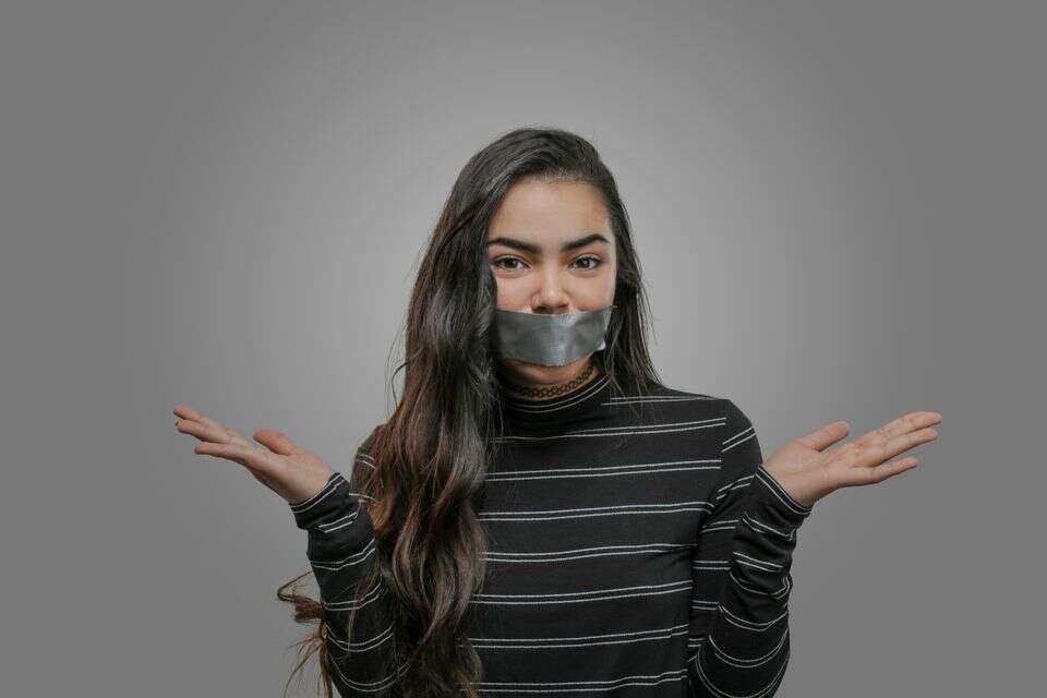 סתימת פה טרנד טיק טוק , Getty Images/iStockphoto
