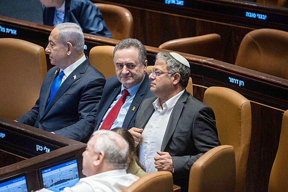 בן גביר, ישראל כ"ץ ונתניהו , אורן בן חקון