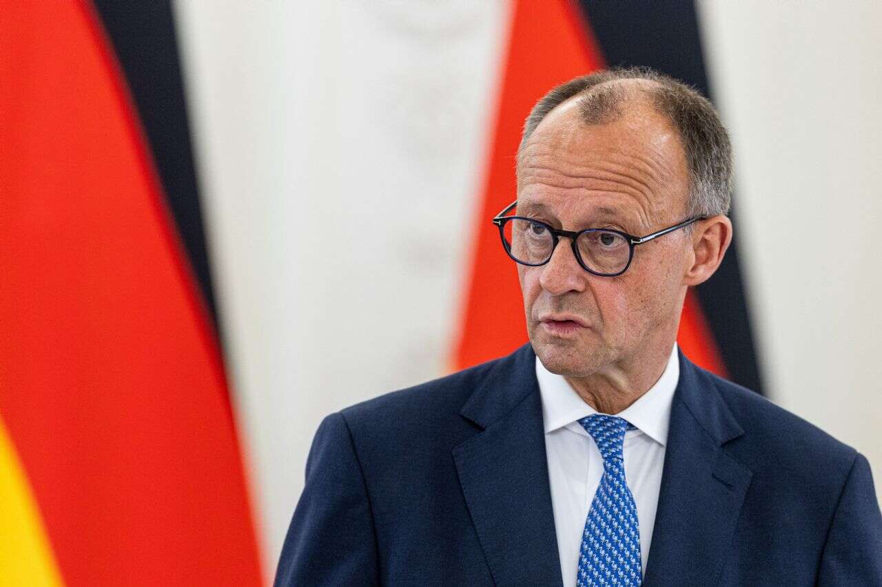 German Chancellor against pro-Palestinian protesters: "Standing with Israel"