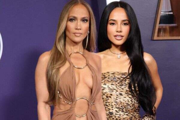 בקי ג'י, ג'ניפר לופז , Michael Tran / AFP