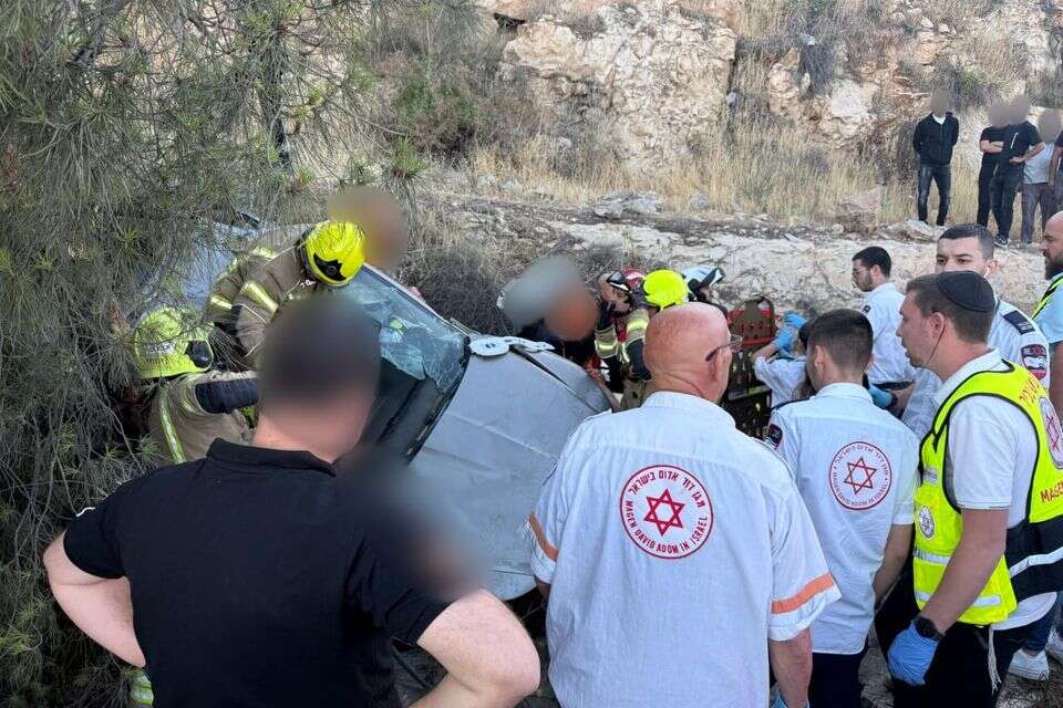 תאונת דרכים בירושלים , דוברות מד"א