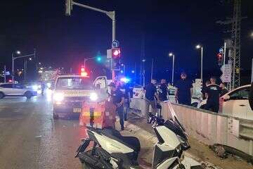 3 פצועים בתאונת דרכים  , תיעוד מבצעי מד"א