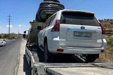 רכב חתונה נגנב מבני ברק ואותר בחברון , דוברות המשטרה