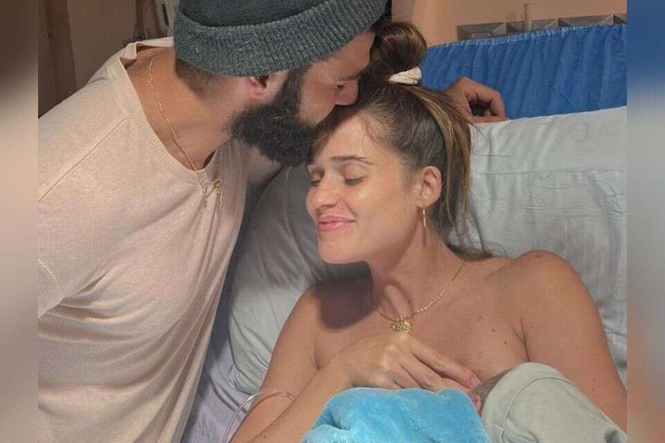 ניב סולטן ומאור שוויצר בחדר הלידה , עמוד האינסטגרם של ניב סולטן