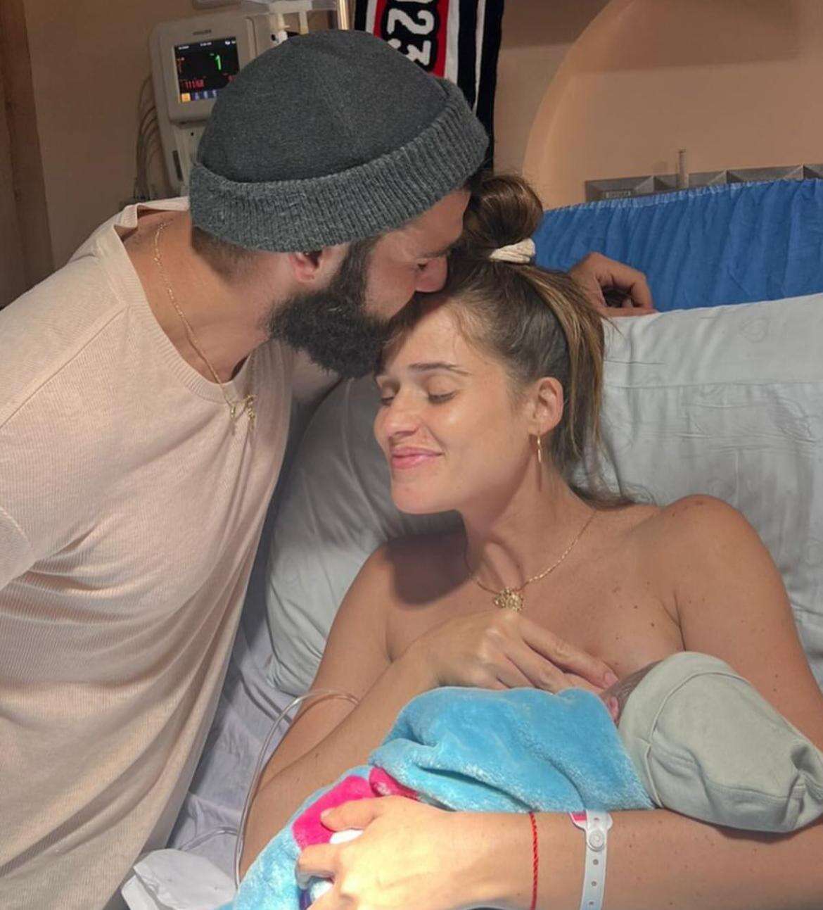 ניב סולטן ומאור שוויצר בחדר הלידה , עמוד האינסטגרם של ניב סולטן