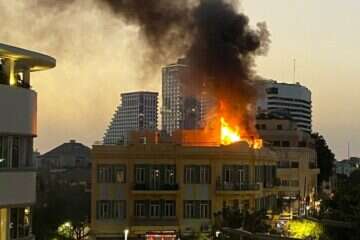 שריפה באלנבי , רשתות חברתיות לפי סעיף 27 א בהתאם לשימוש בחוק זכויות יוצרים