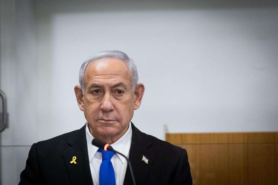 נתניהו בפתח החקירה הנגדית במשפטו , חיים גולדברג/פלאש90