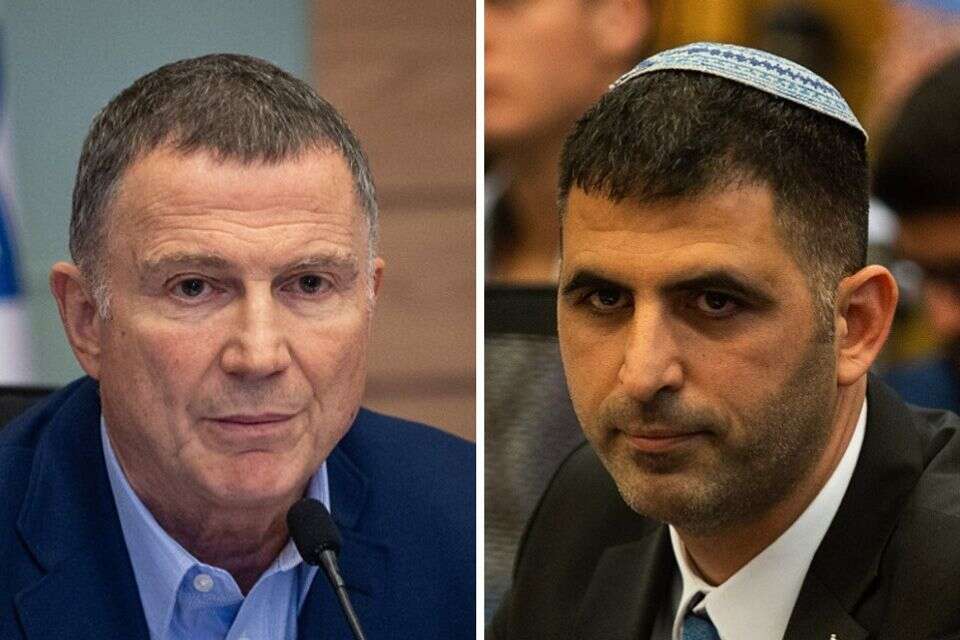 השר קרעי ויו"ר ועדת חוץ וביטחון אדלשטיין , אורן בן חקון