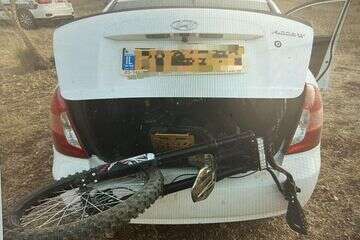 המשטרה פענחה שוד מזויין של אופנוע ביער בן שמן , דוברות המשטרה