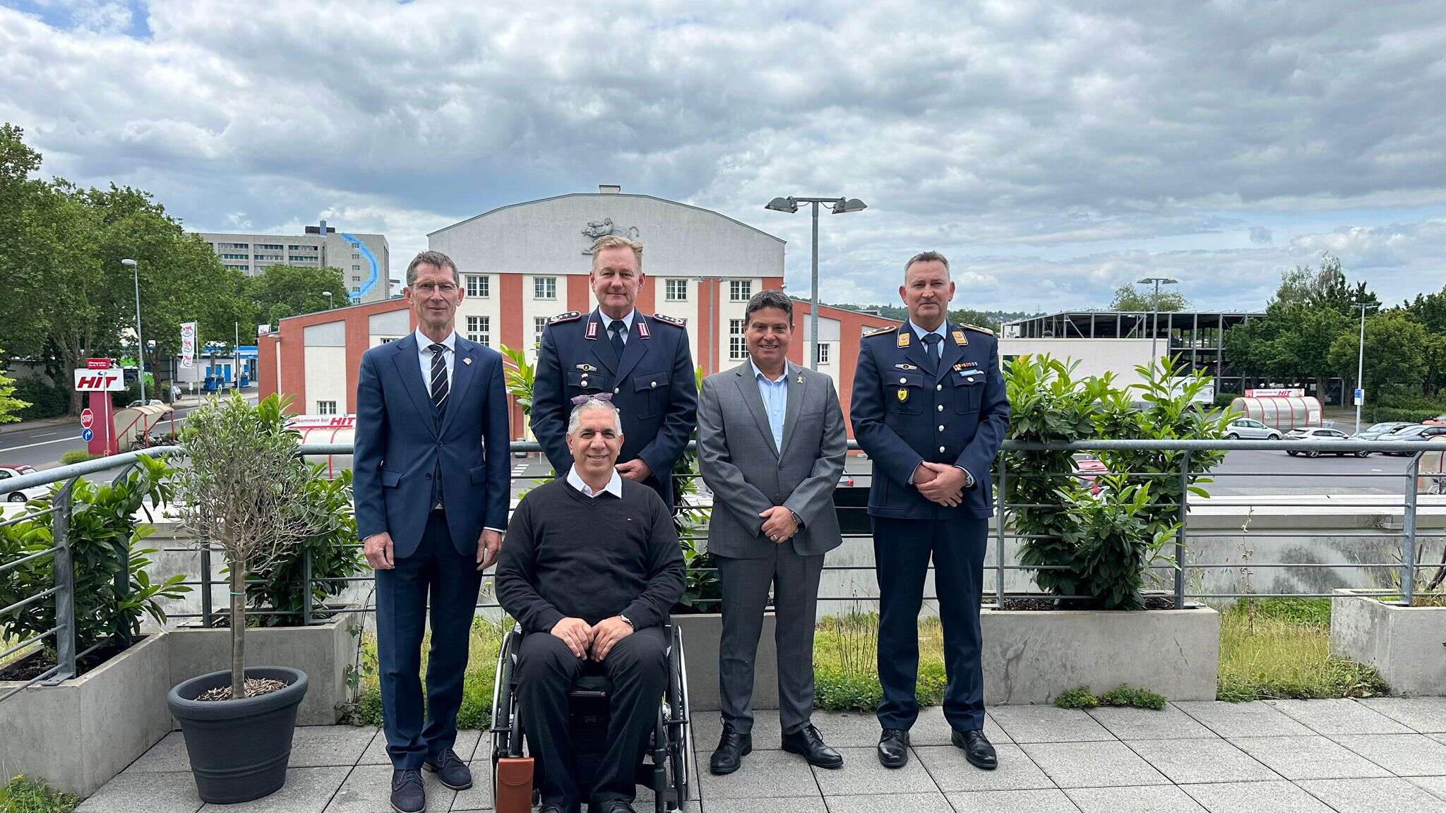 נציגי משרד הביטחון והתעשייה האווירית בפגישת התיאום בגרמניה , אגף דוברות וקשרי ציבור במשרד הביטחון