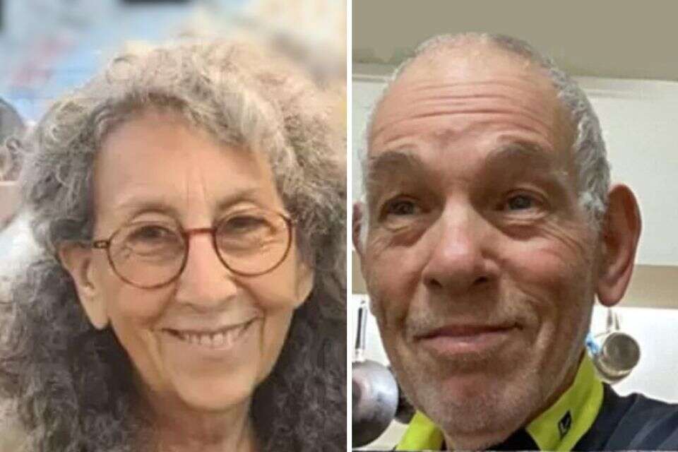 גדי וג'ודי חגי  שגופותיהם חולצו משבי החמאס , באדיבות המשפחה
