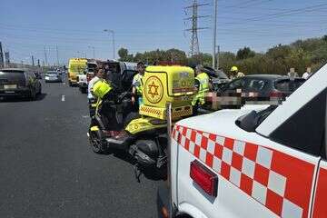 תאונת הדרכים בתל אביב , דוברות מד"א