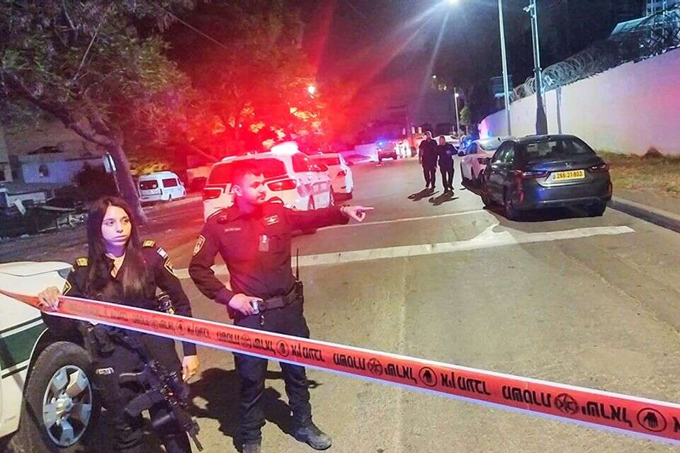זירת רצח בלוד (ארכיון) , דוברות המשטרה