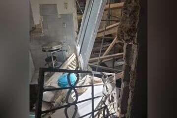 הקיר שקרס באשדוד , שירותי הכיבוי