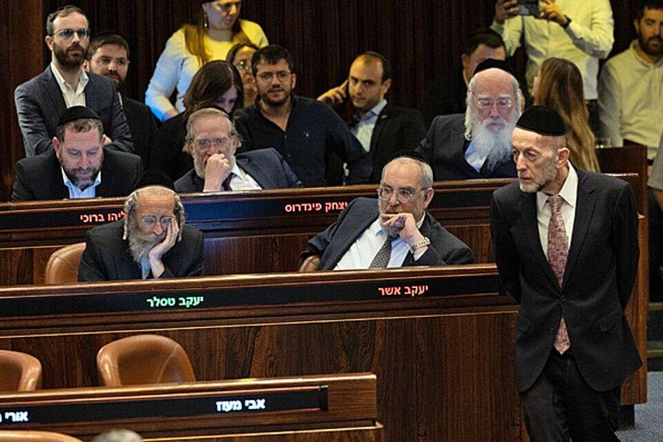ח"כ מקלב וחבריו החרדים, אמש בכנסת , אורן בן חקון