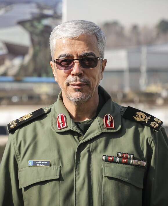 Le chef d'état-major iranien Mohammad Baqeri, Arab Networks
