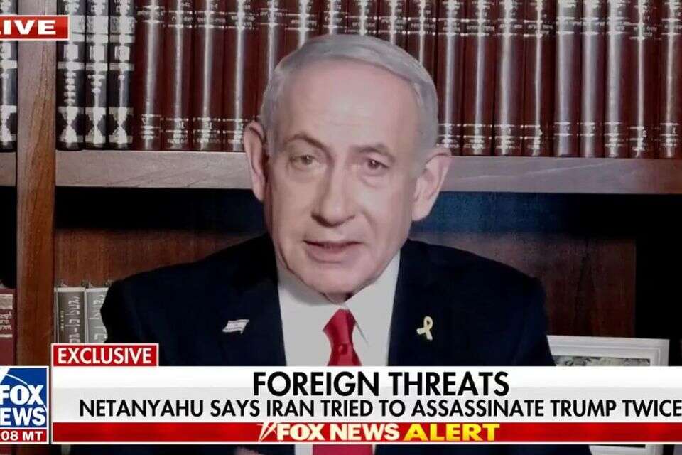 נתניהו בריאיון ל"פוקס ניוז" , צילום מסך FOX NEWS