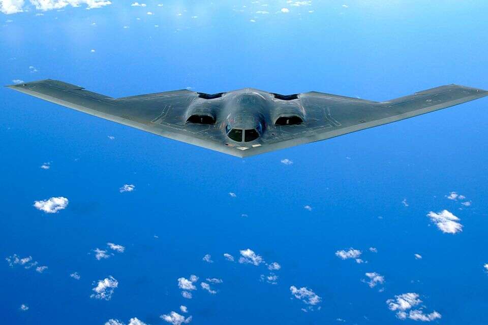 מחכים לאמריקנים עם הטיפול בפורדו. מפציץ B-2 , GettyImages