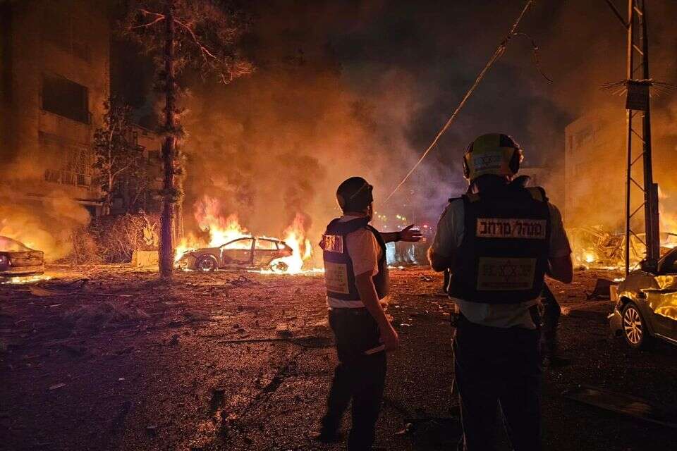 זירת נפילה בצפון הארץ , דוברות מד"א
