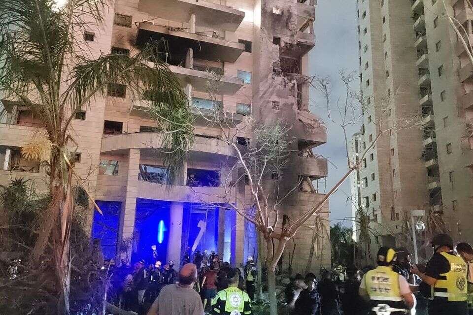 אחת הזירות שנפגעו במרכז , מרקו