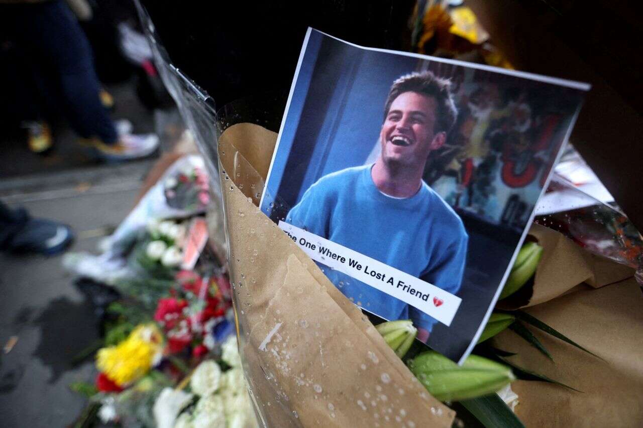 The items of the "Friends" star go on sale