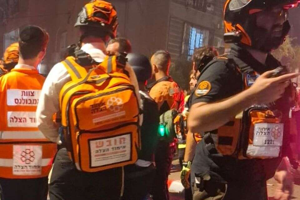 אמיר צברי, מתנדב באיחוד הצלה  , באדיבות אמיר צברי