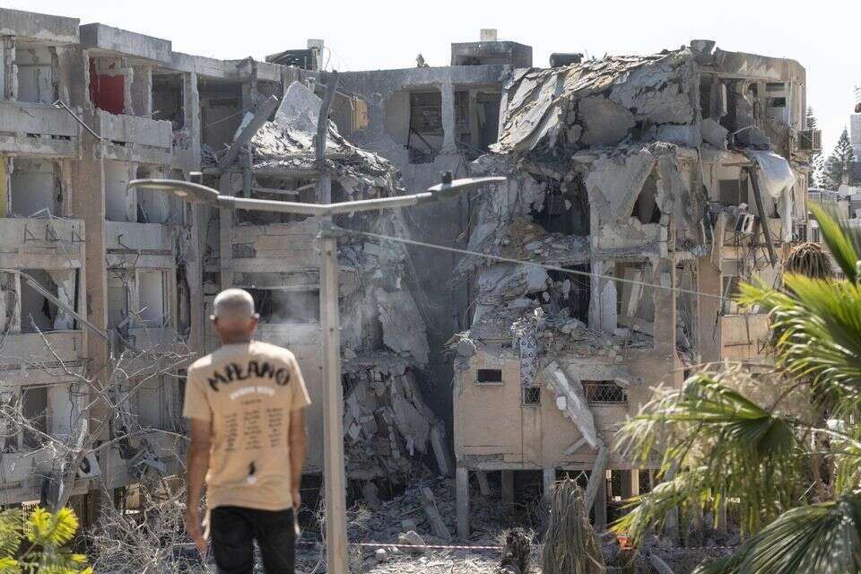 זירת הנפילה בחולון , GettyImages