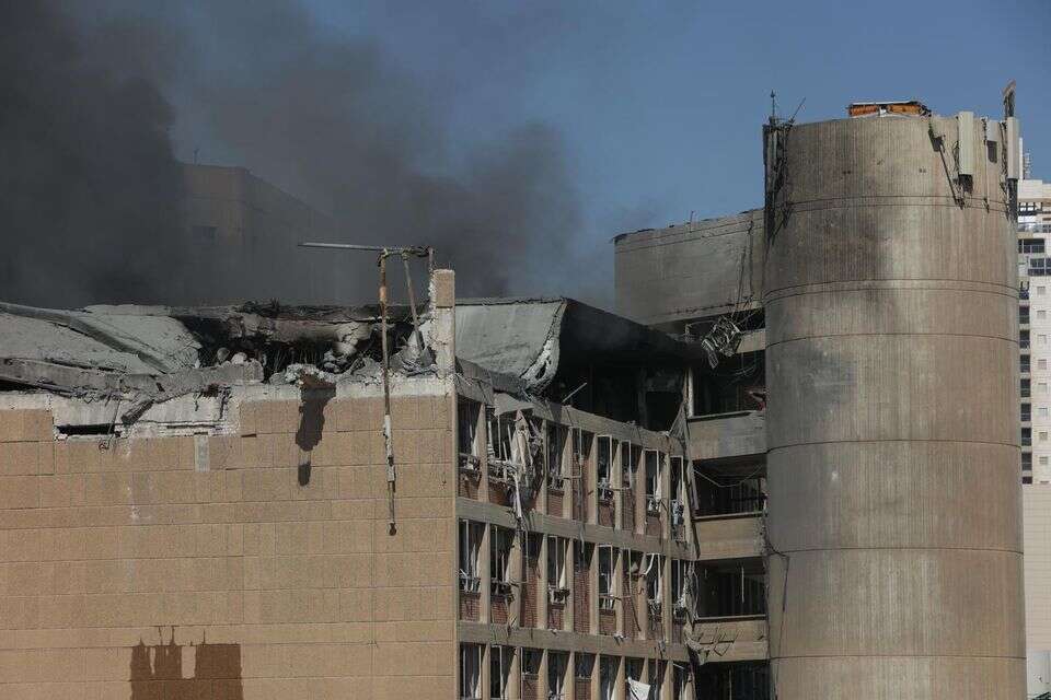 זירת הפגיעה בסורוקה , דודו גרינשפן