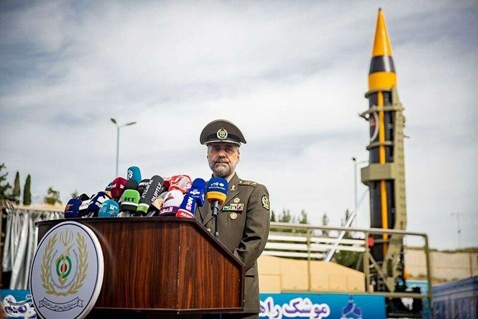 הצגת הטיל האיראני , ללא קרדיט