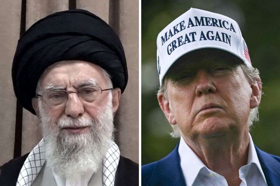 טראמפ וחמינאי , אי.פי.אי/אי.אף.פי