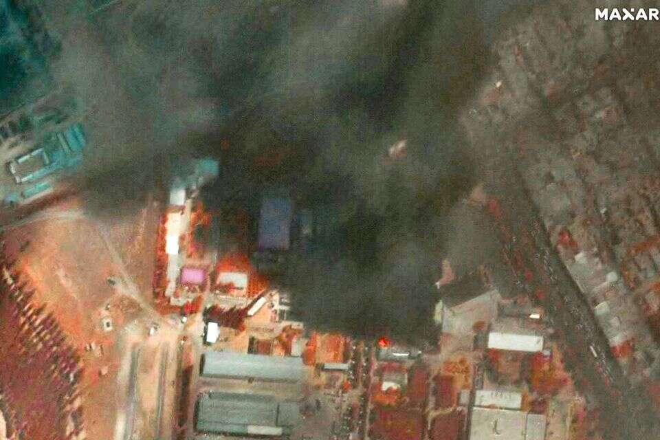 תקיפת מתקנים צבאיים באיראן , אי.אף.פי