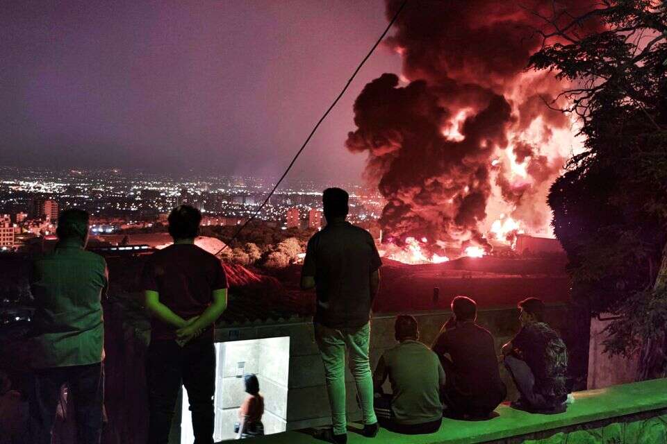 תקיפה ישראלית בטהרן, מימדי הרס עצומים , Getty Images