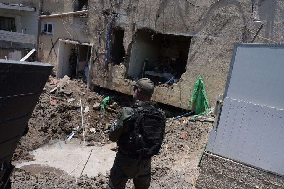 זירת הפגיעה בבית שאן , אייל מרגולין / ג׳יני