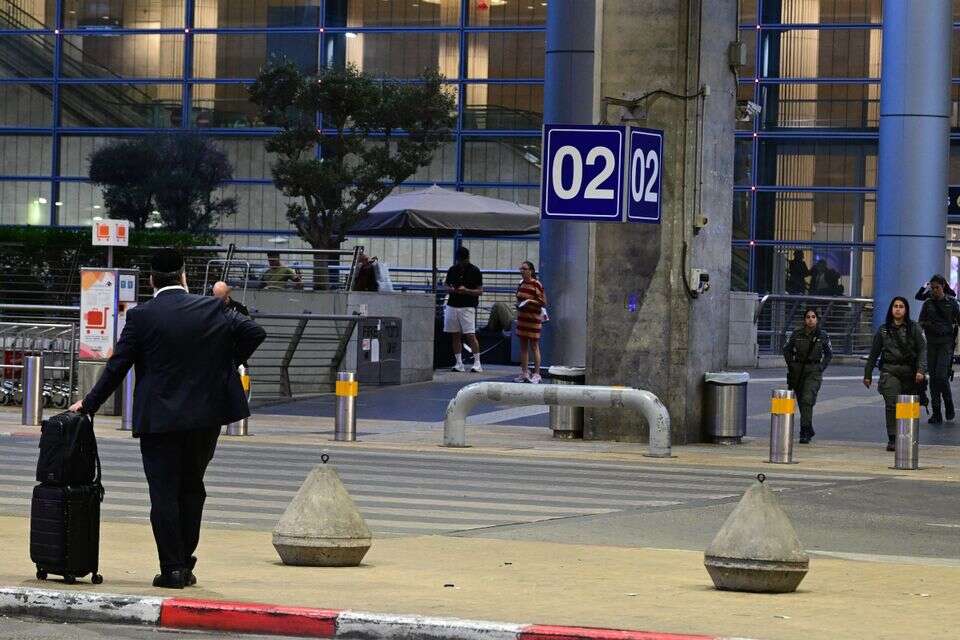נתב"ג בעת התקיפה באיראן, ארכיון , יוסי זליגר