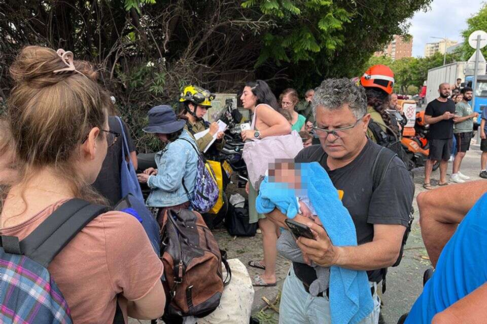 זירת הנפילה בתל אביב , משה בן שמחון