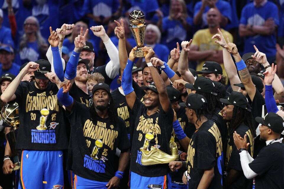 שיי גילג'ס אלכסנדר מוכתר ל-MVP של סדרת הגמר , Getty Images